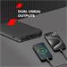 Canyon OnPower 100, Powerbank, 10.000 mAh, LED indikátor, in: 1x USB-C/1x microUSB, out: 1x USB-C a 2x USB-A CNS-CPB100B