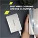 Canyon OnPower 511, Powerbank, 10.000 mAh, MagSafe, 20W USB-C, 15W Bezdrôtové nabíjanie, displej, šedá CNS-CPB511G