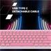 Canyon OnType 10, klávesnica, SK/CZ lokalizácia, mechanická, USB, multimediálna, fialová CNS-HKB10V-CS