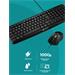 Canyon SET-1, klávesnica, USB, plnohodnotná. SK/CZ, vodeodolná + optická myš 1.000 dpi,, čierne CNE-CSET1-CS