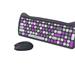 Canyon SET-W6, Kitty Edition, Wireless bezdrôtové combo - multimed. klávesnica, SK/CZ + opt. myš až 1600 CNS-HSETW6VT-CS