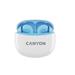 Canyon TWS-5, True Wireless Bluetooth slúchadlá do uší, USB-C nabíjanie, nabíjacia stanica v kazete, modré CNS-TWS5BL