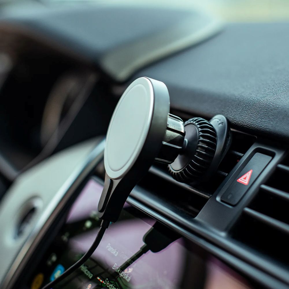 Car charger 15W MagSafe 1,5m + 40W - černý ERPWMAC15BK-BNDL
