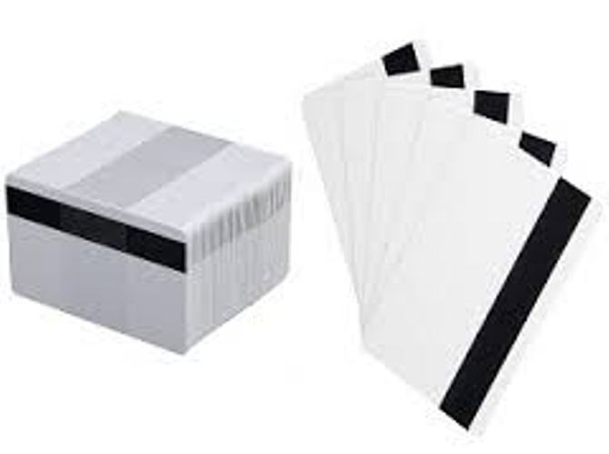 Card,30 mil, Low Coercivity magnetic stripe 104523-112