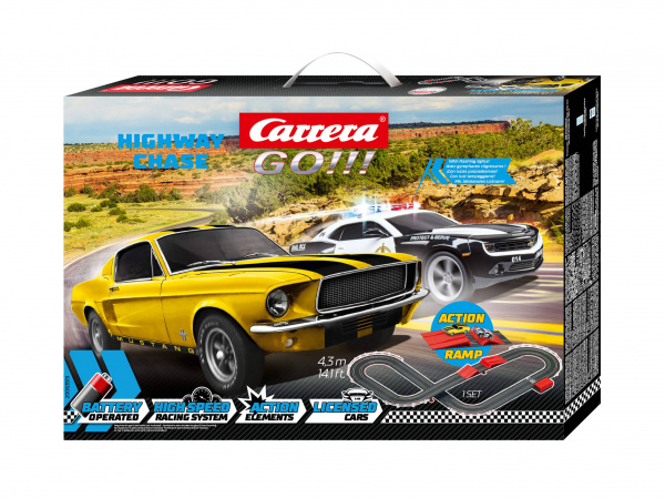 Carrera autodráha GO 63519 HighwayChase 4007486635197