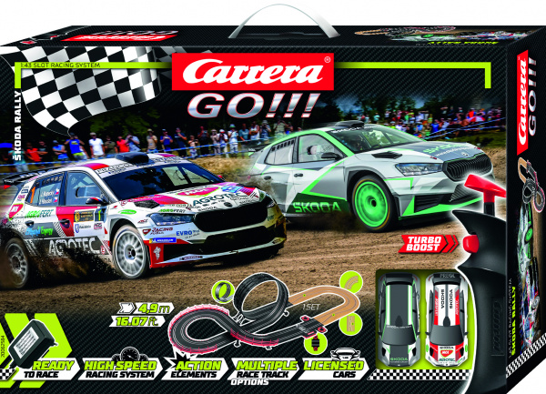 Carrera autodráha GO Škoda Rally 4007486625846