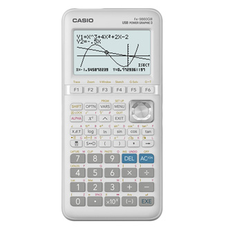 Casio Kalkulačka FX 9860G III, šedá, programovateľná, 8 riadkový displej