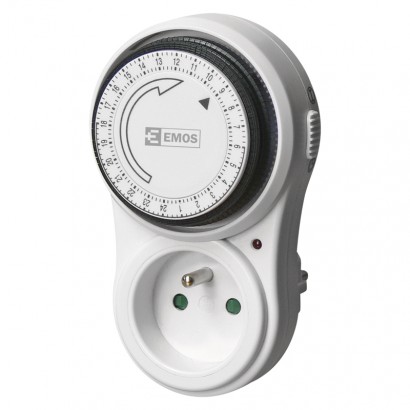 Časovač – mechanická spínacia zásuvka TF-16 8595025319753
