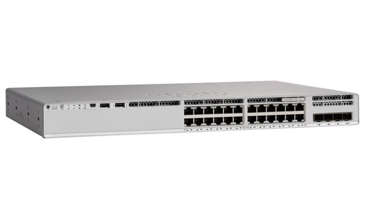 Catalyst 9200L 24-port PoE+, 4 x 1G, Network Advantage C9200L-24P-4G-A