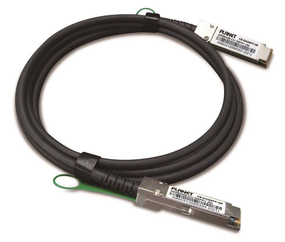 CB-DAQSFP-0.5M, QSFP+ metalický spojovací kabel, 40Gb/s, 0,5m