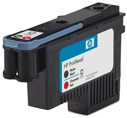 CD949A Matná čierna a chromatická červená tlačová hlava HP73