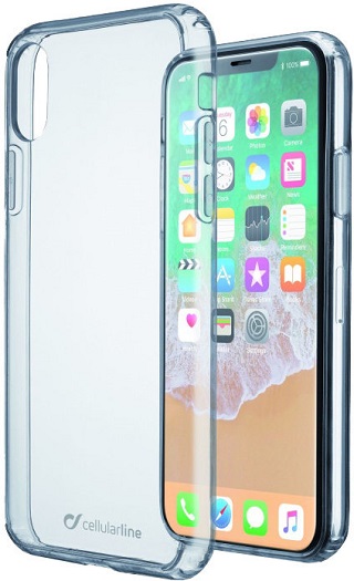 Cellularline kryt CLEAR DUO iPhone X CLEARDUOIPH8T