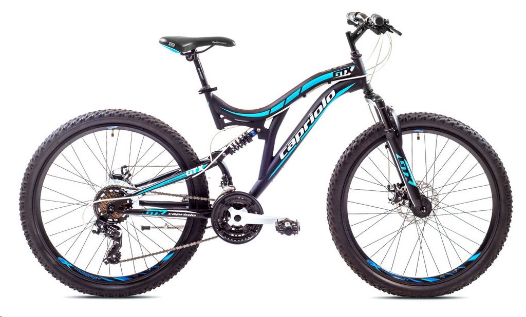 Celoodpružený bicykel Capriolo GTX 260 26"/21HT black-blue 918321-19