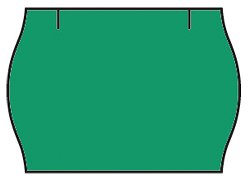 cenovkové etikety 25x16 CONTACT METO 14 - zelené (pre etiketovacie kliešte) 1.100 ks/rol.