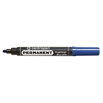 Centropen, markier 8510, modrý, 10ks, 2.5mm, alkoholová báza, cena za 1ks 585100106