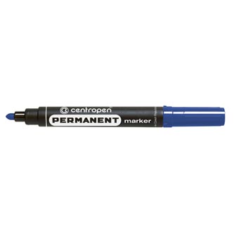 Centropen, markier 8566, modrý, 10ks, 2.5mm, alkoholová báza, cena za 1ks 585660106