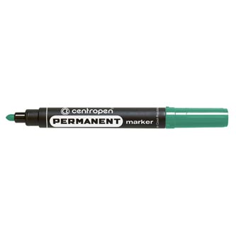 Centropen, markier 8566, zelený, 10ks, 2.5mm, alkoholová báza, cena za 1ks 585660110