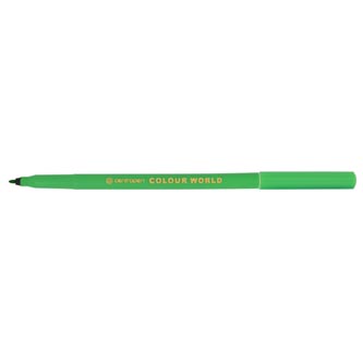 Centropen, popisovač 7550, zelený, 50ks, 1mm, válcový hrot odolný proti zatlačeniu, cena za 1ks 775500109