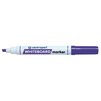 Centropen, whiteboard markier 8569, fialový, 10ks, 1-4,5mm, alkoholová báza, cena za 1ks 585690105
