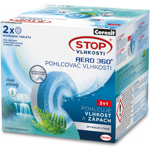 Ceresit STOP tablety 2v1 svěžest vodopád 100001438446
