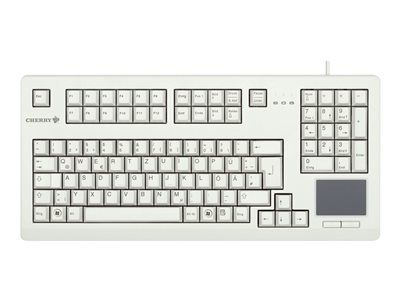 CHERRY Advanced Performance Line TouchBoard G80-11900 - Klávesnice - USB - německá - světle šedá G80-11900LUMDE-0
