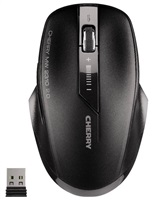CHERRY myš MW 2310 2.0, USB, bezdrátová, energy-saving, mini USB receiver, černá JW-T0320