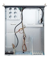 CHIEFTEC Rackmount 2U ATX, UNC-210TR-B-U3, bez Riser karty, čierny, 400W napájací zdroj