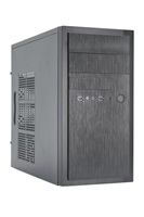 CHIEFTEC skříň Elox Series / Minitower, HT-01B, 350W, Black HT-01B-350GPB