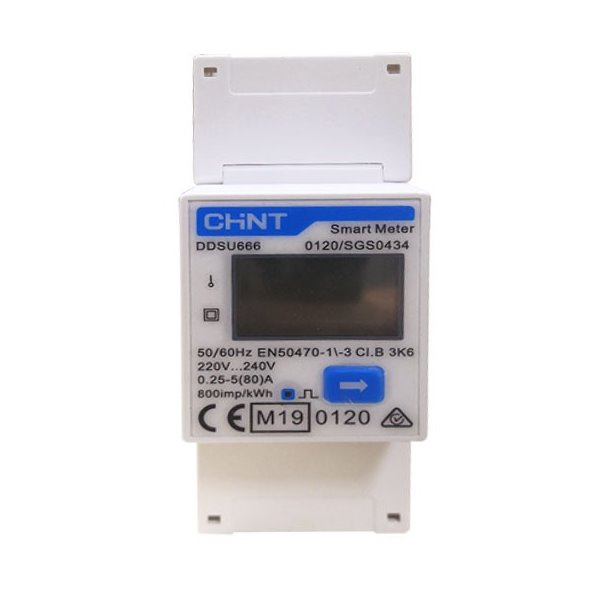 Chint Smartmeter DDSU666 / Jednofázový / pro měníče Solax 760.00072.01