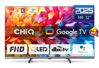 CHiQ L32QM9G TV 32", FHD, QLED, metalická bezrámečková, smart, Google TV, Dolby Audio, HDR, Chromecast