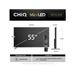 CHiQ M55QN9V TV 55", UHD MiniLED Google TV DLG 120 Hz