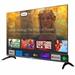 CHiQ U43QST TV 43", UHD, QLED, ultratenká, Google TV, DLG 120 Hz, Dolby Audio, Frameless, metalická