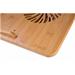Chladící podložka C-TECH Bamboo, 15,6", 2x 140mm, CLP-Bamboo