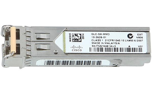 Cisco 1000BASE-SX SFP transceiver module, MMF, 850nm, DOM GLC-SX-MMD