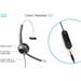 Cisco 521 Wired Single - Náhlavní souprava - náhlavní - kabelové - 3.5 mm jack CP-HS-W-521-USB=
