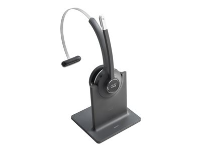 Cisco 561 Wireless Single - Náhlavní souprava - náhlavní - upravitelná - DECT 6.0 - bezdrátový CP-HS-WL-561-N-EU=