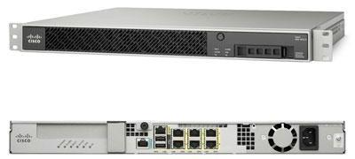 Cisco ASA 5555-X - Bezpečnostní zařízení - 8 porty - GigE - 1U k upevnění na regál - s FirePOWER Se ASA5555-FPWR-K9