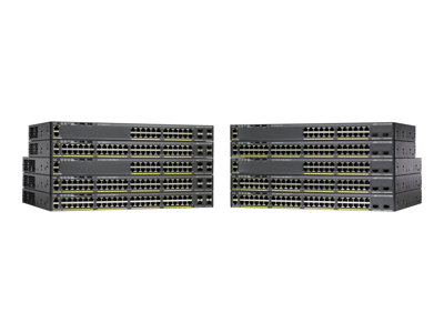Cisco Catalyst 2960XR-48FPS-I - Přepínač - L3 - řízený - 48 x 10/100/1000 (PoE+) + 4 x gigabitů SFP WSC2960XR48FPSI-RF