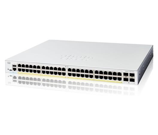 Cisco Catalyst switch C1200-48P-4X (48xGbE,4xSFP+,48xPoE+,375W) - REFRESH C1200-48P-4X-RF