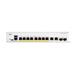 Cisco Catalyst switch C1200-8FP-2G (8xGbE,2xGbE/SFP combo,8xPoE+,120W,fanless) C1200-8FP-2G