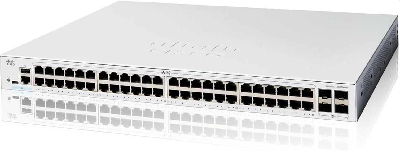 Cisco Catalyst switch C1300-48T-4G (48xGbE,4xSFP) - REFRESH C1300-48T-4G-RF