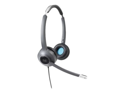 Cisco Headset 522 (Wired Dual with 3.5mm connector and USB-C Adapter) CP-HS-W-522-USBC
