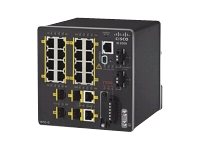 Cisco Industrial Ethernet 2000 Series - Přepínač - řízený - 16 x 10/100 + 2 x kombinované Fast Ethe IE-2000-16TC-B