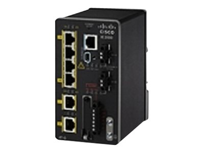 Cisco Industrial Ethernet 2000 Series - Přepínač - řízený - 6 x 10/100 - lze montovat na konzolu DI IE-2000-4T-B