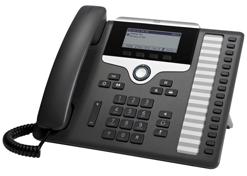Cisco IP Phone 7861 - Telefon VoIP - SIP, SRTP - 16 řádků CP-7861-K9=