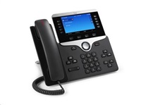 Cisco IP Phone 8861 - Telefon VoIP - IEEE 802.11a/b/g/n/ac (Wi-Fi) - SIP, RTP, SDP - 5 řádků - uhel CP-8861-K9=