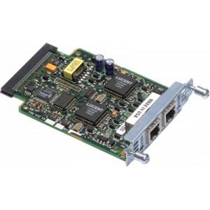 Cisco - Karta hlasového rozhraní - ISDN BRI - digitální porty: 2 - pro Cisco 17XX, 26XX, 28XX, 29XX VIC2-2BRI-NT/TE=
