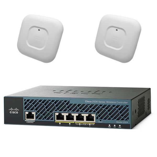 Cisco Mobility Express Bundle AP1700i-E and WLC2504 with 25 lic AIR-AP1702I-E-WLC
