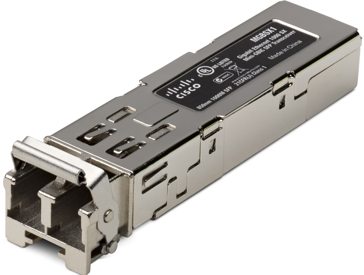 Cisco Small Business MGBSX1 - Transceiver modul SFP (mini-GBIC) - GigE - 1000Base-SX - LC - pro Sma