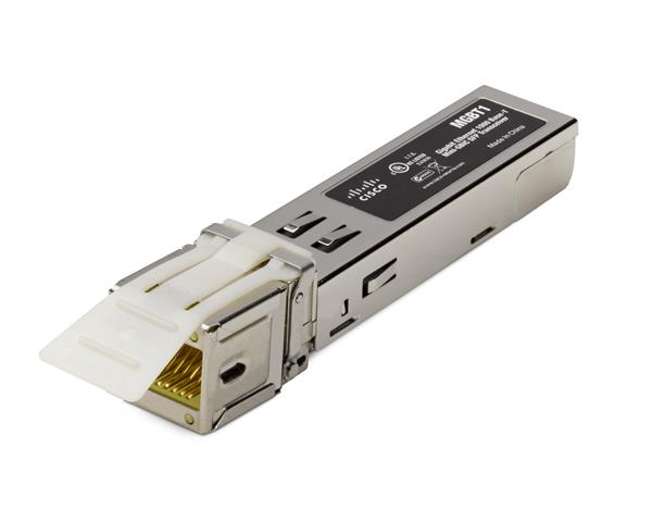 Cisco Small Business MGBT1 - Transceiver modul SFP (mini-GBIC) - GigE - 1000Base-T - RJ-45 - pro Sm